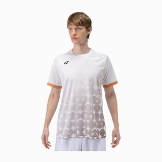 Yonex Sport T-shirt Practice Print 16746 (100% Polyester) 2025 white Men's